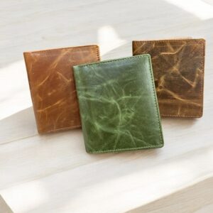 Classic Vintage Leather Wallet – Sleek, Durable & Timeless