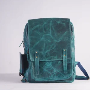 Velvoro Multipurpose Leather Backpack – 12x16x3 inches